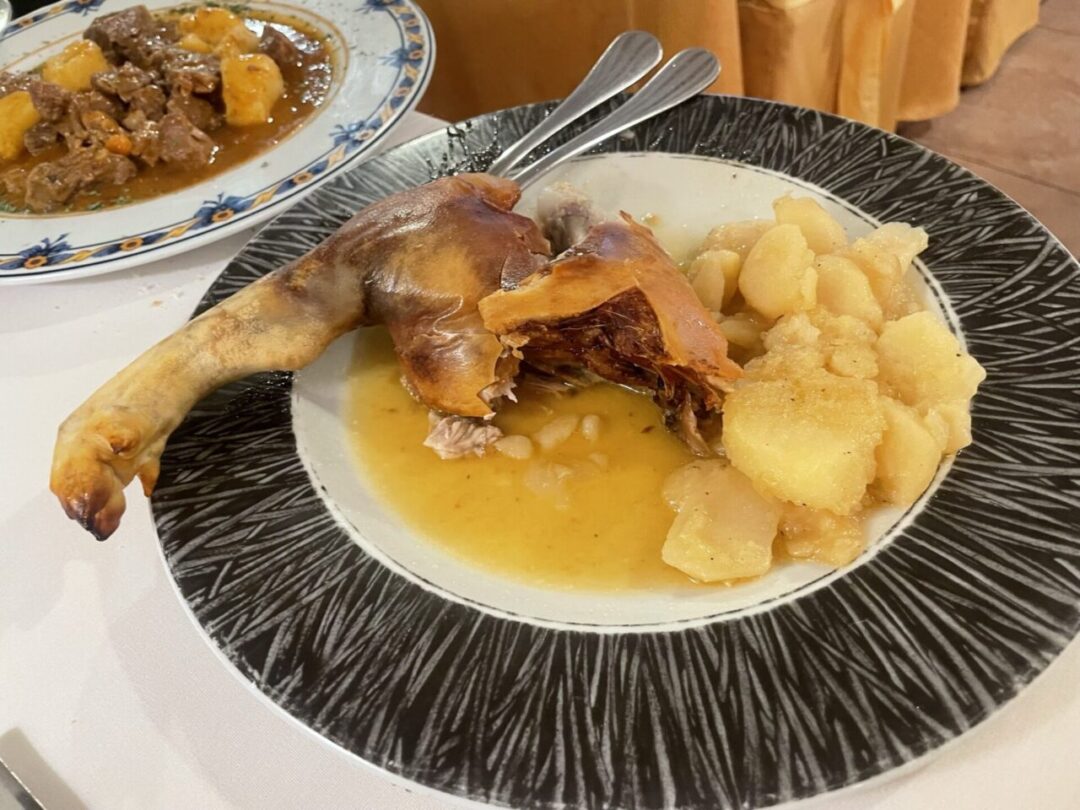Segovia travel Asador El Bernardino Cochinillo Asado 세고비아 여행 아사도르 엘 베르나르디노의 꼬치니요 아사도